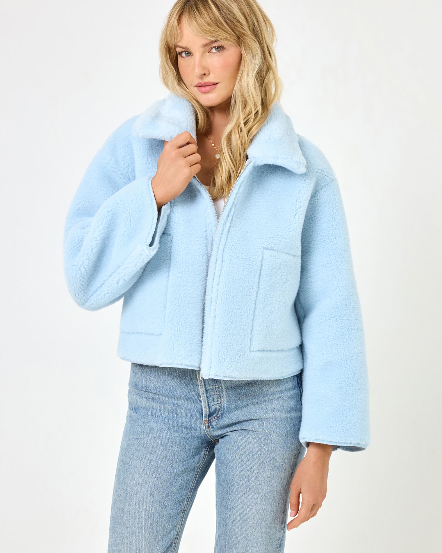 LSPACE LSPACE Kalina Jacket - Ice Blue - Clothing