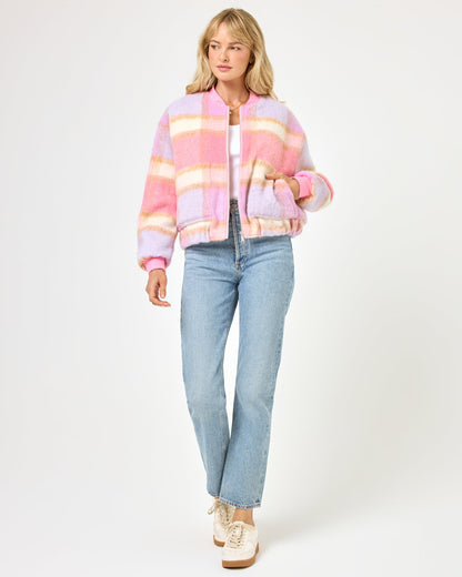 LSPACE LSPACE Quinn Jacket - Point Dume Plaid - Clothing