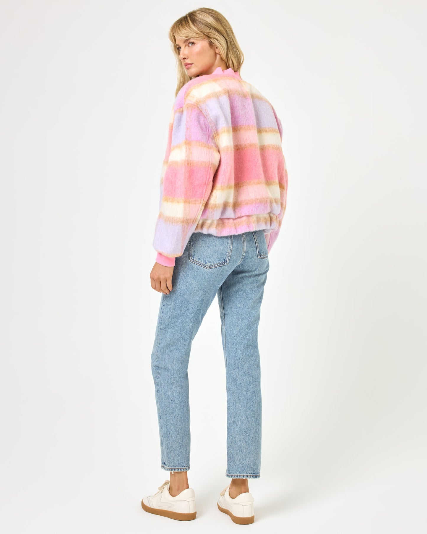 LSPACE LSPACE Quinn Jacket - Point Dume Plaid - Clothing