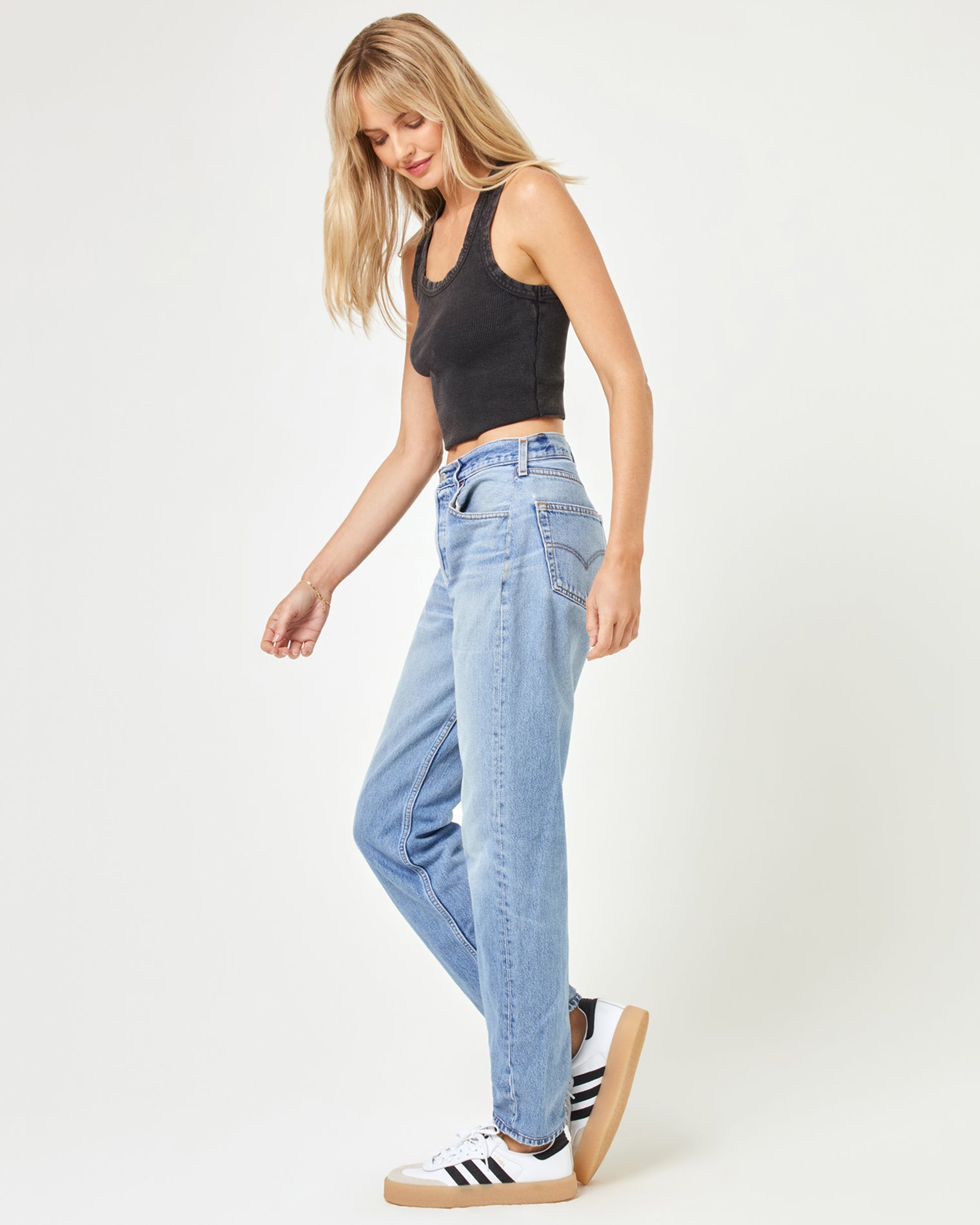 LSPACE aligrace Brigette Baggy Denim Pant - Clothing