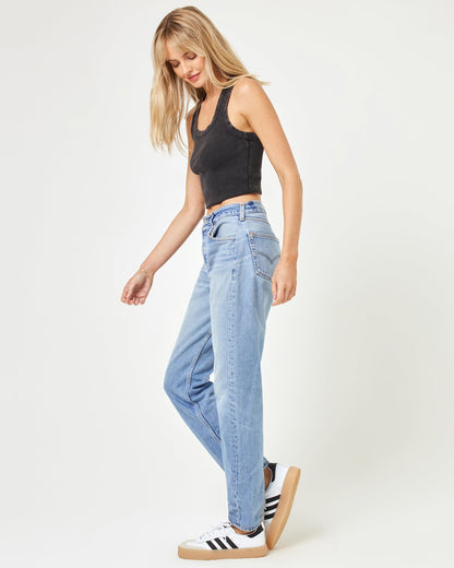LSPACE aligrace Brigette Baggy Denim Pant - Clothing