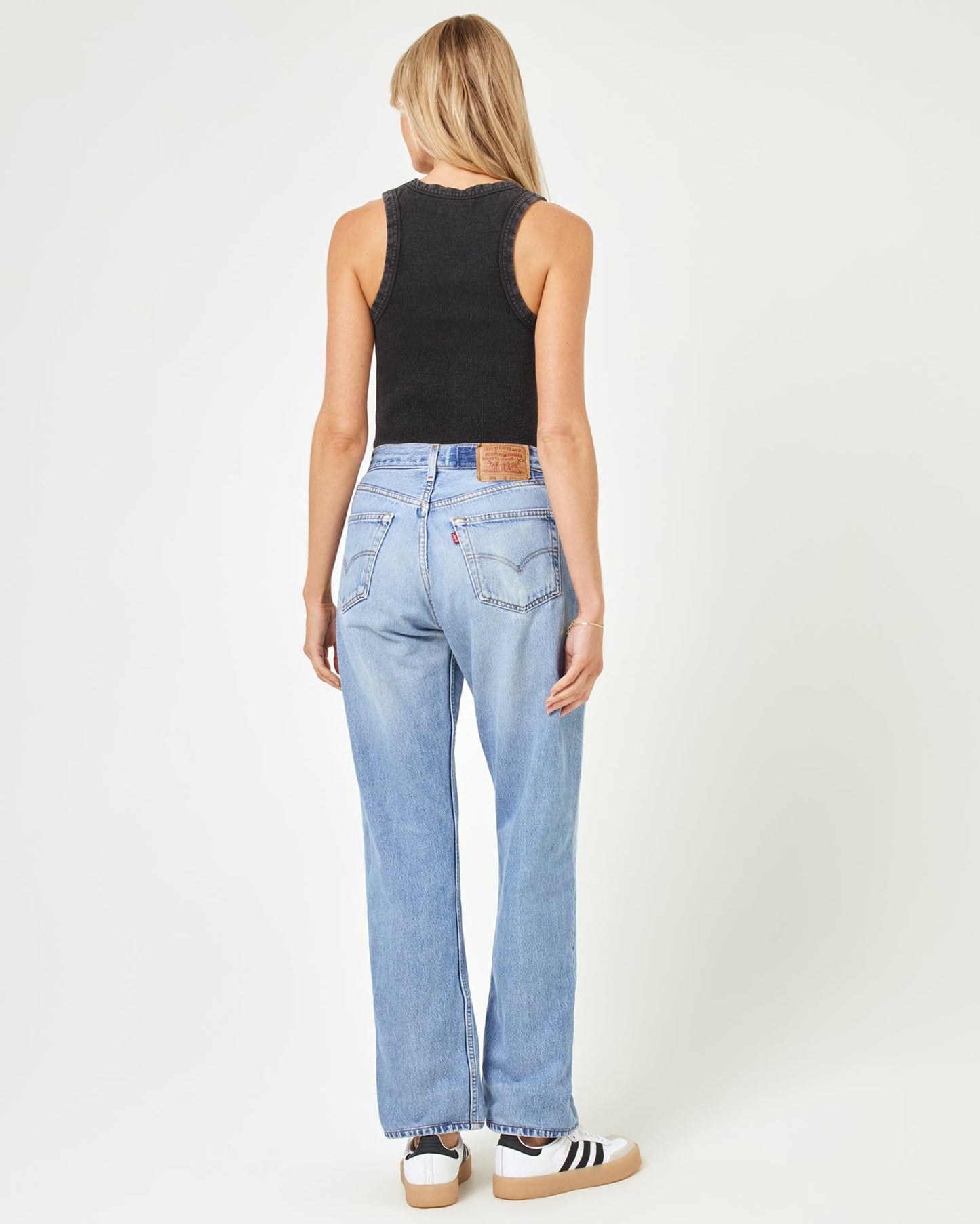LSPACE aligrace Brigette Baggy Denim Pant - Clothing