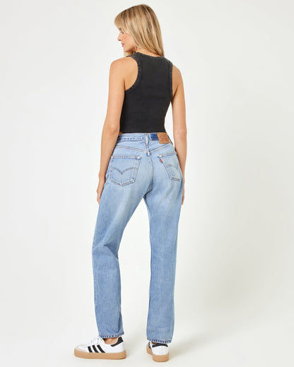 LSPACE aligrace Brigette Baggy Denim Pant - Clothing