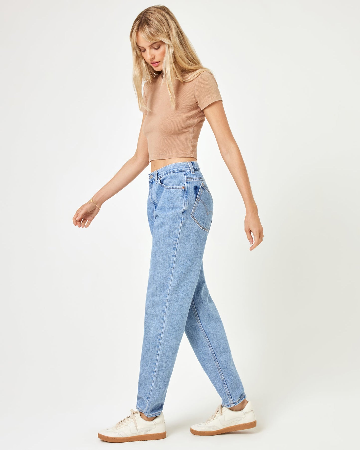 LSPACE aligrace Michelle Tilted Denim Pant - Clothing