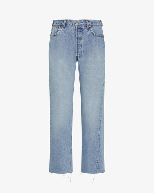 LSPACE aligrace Relaxed Raw Jean - Clothing