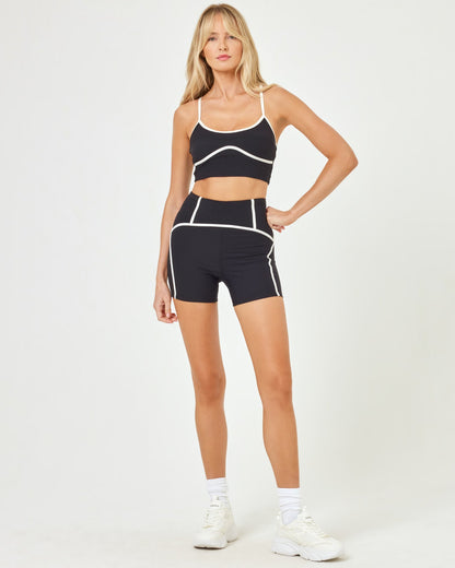 LSPACE Revel Top - Black-Cream - Active|Swim