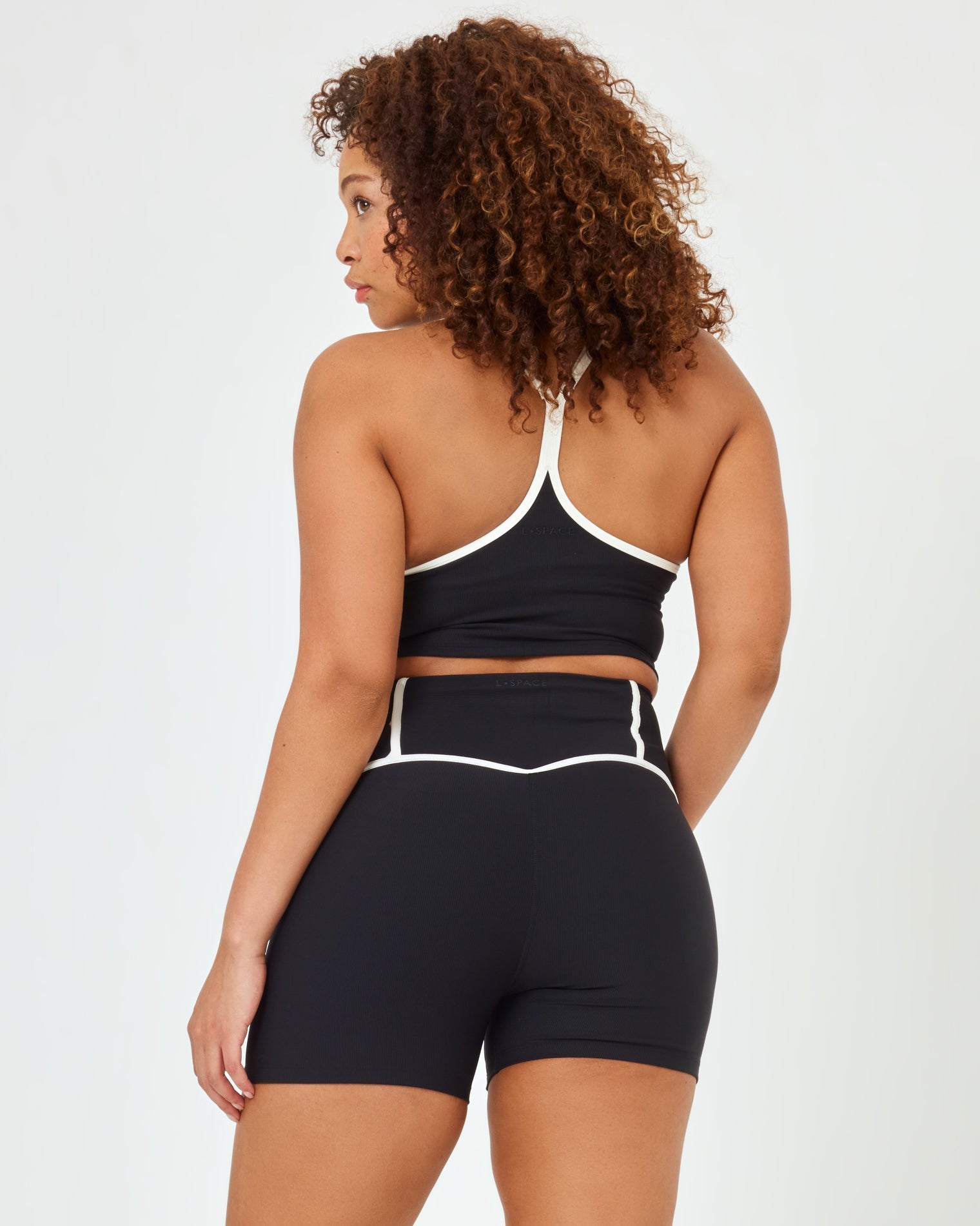 LSPACE LSPACE Revel Top - Deepteal-Cream - Active