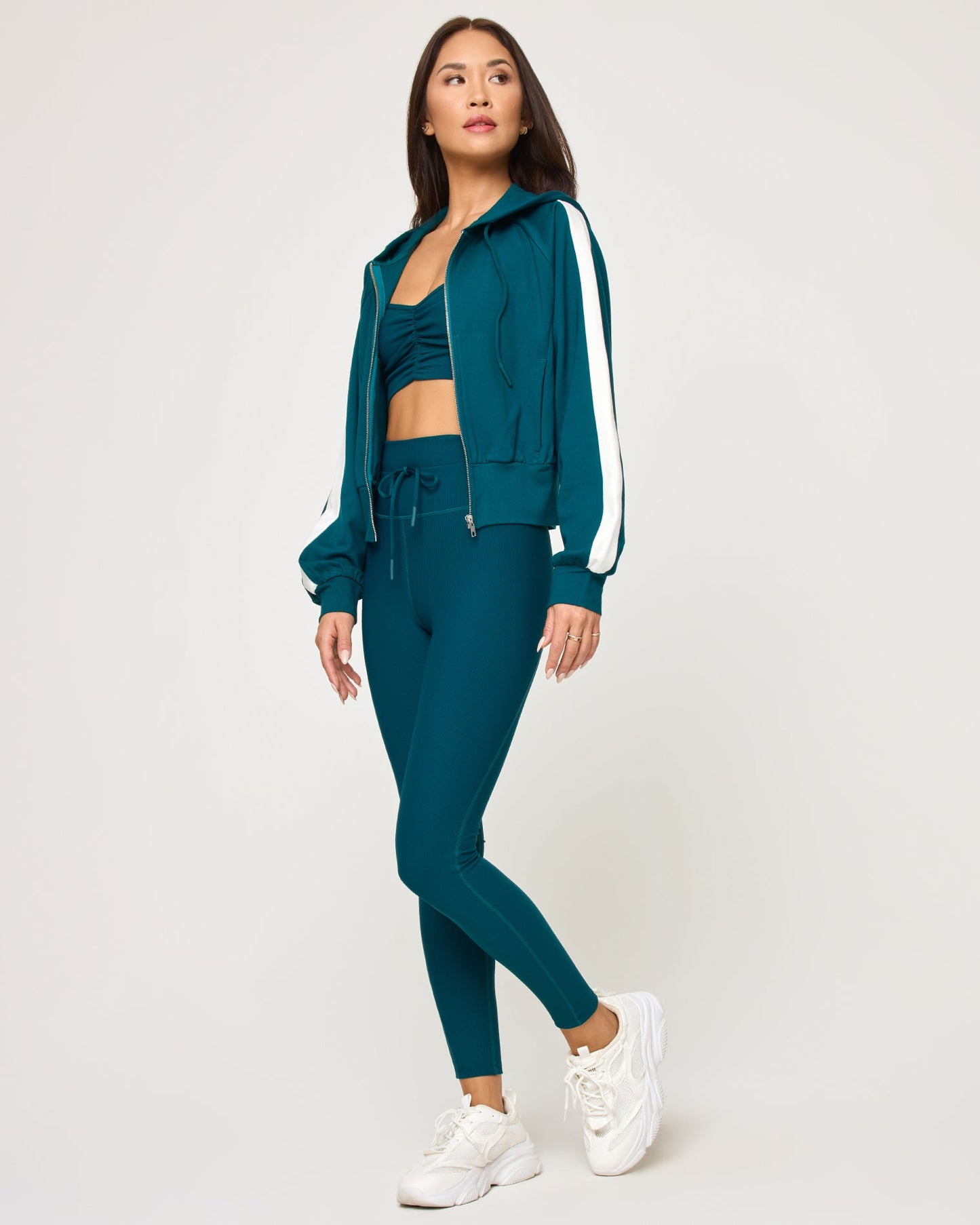 LSPACE LSPACE Back To Back Jacket - Deepteal-Cream - Active