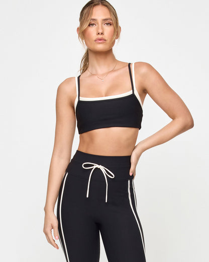 LSPACE LSPACE Sutton Pant - Black-Cream - Active|Swim