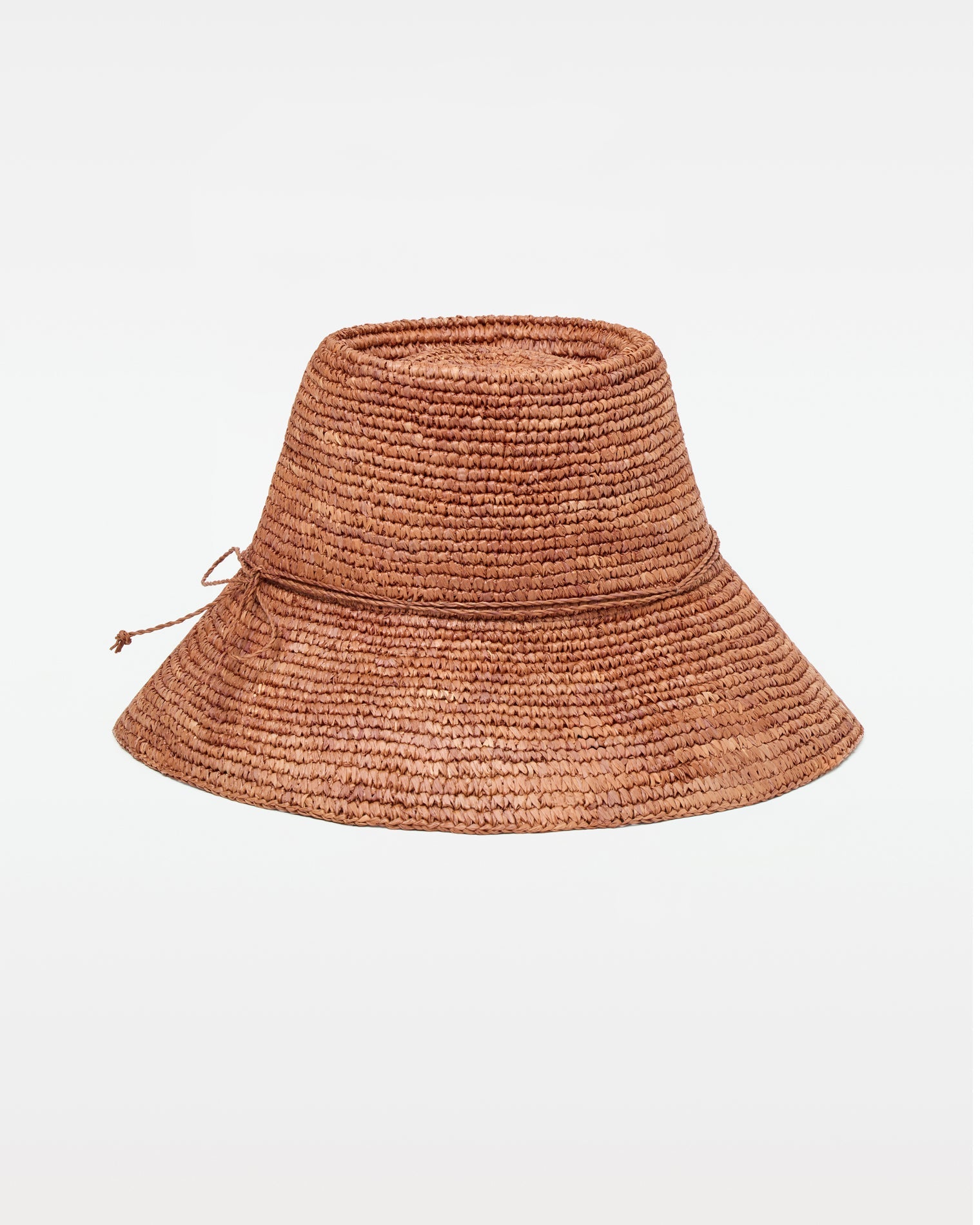 LSPACE Brown Raffia Bucket Hat - LSPACE Seville - Swim|Clothing