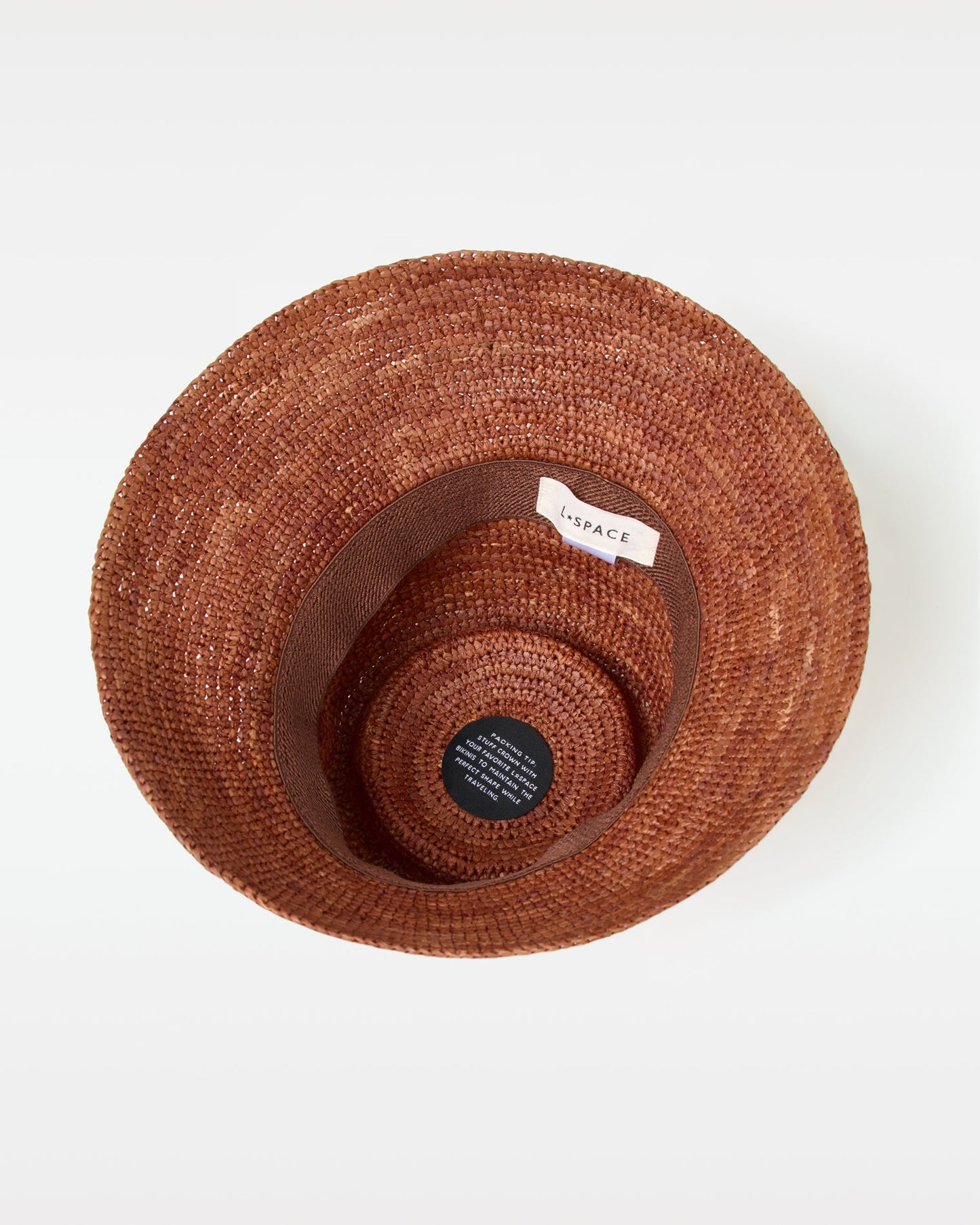 LSPACE Brown Raffia Bucket Hat - LSPACE Seville - Swim|Clothing