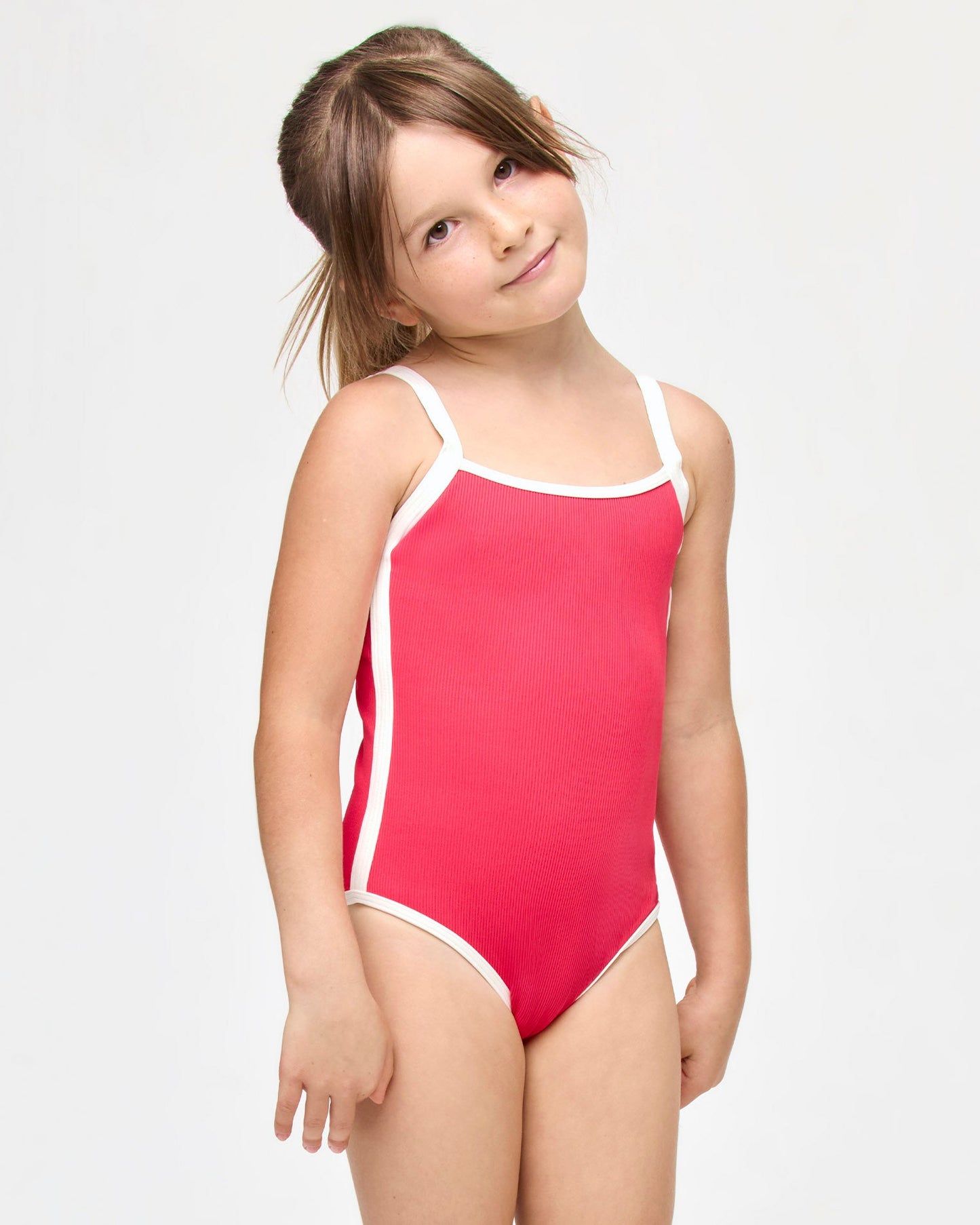 LSPACE LSPACE Little L Beach Skipper One Pie - Pout/Cream - Swim