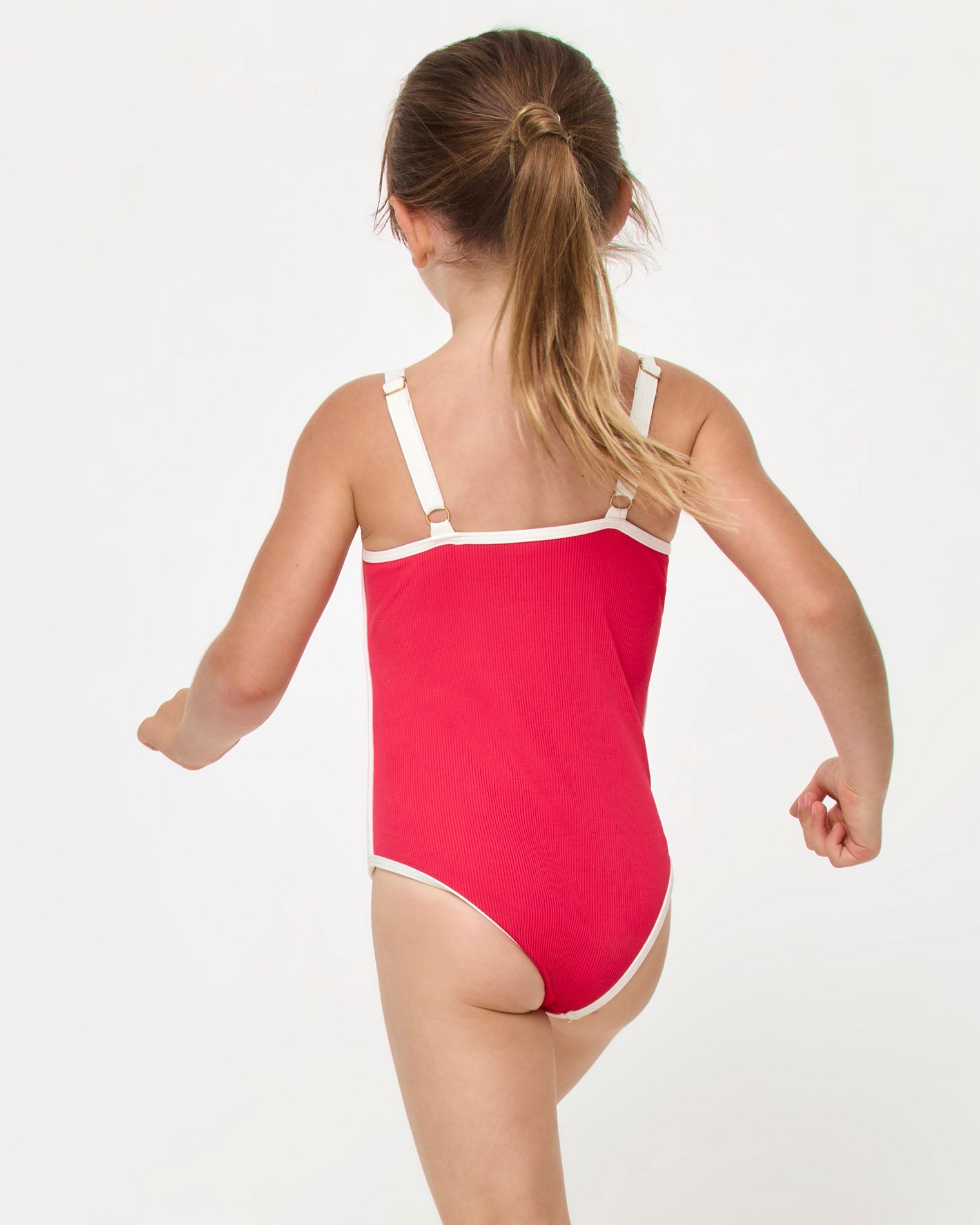 LSPACE LSPACE Little L Beach Skipper One Pie - Pout/Cream - Swim