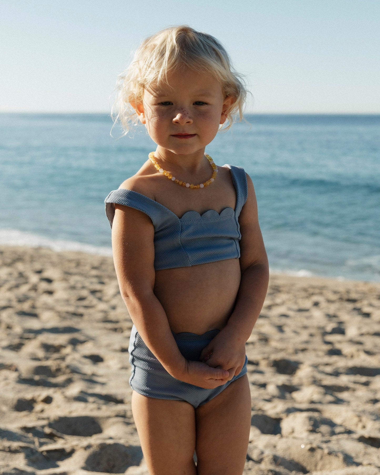 LSPACE LSPACE Little L Seashell Swirl Set - Chambray - Swim
