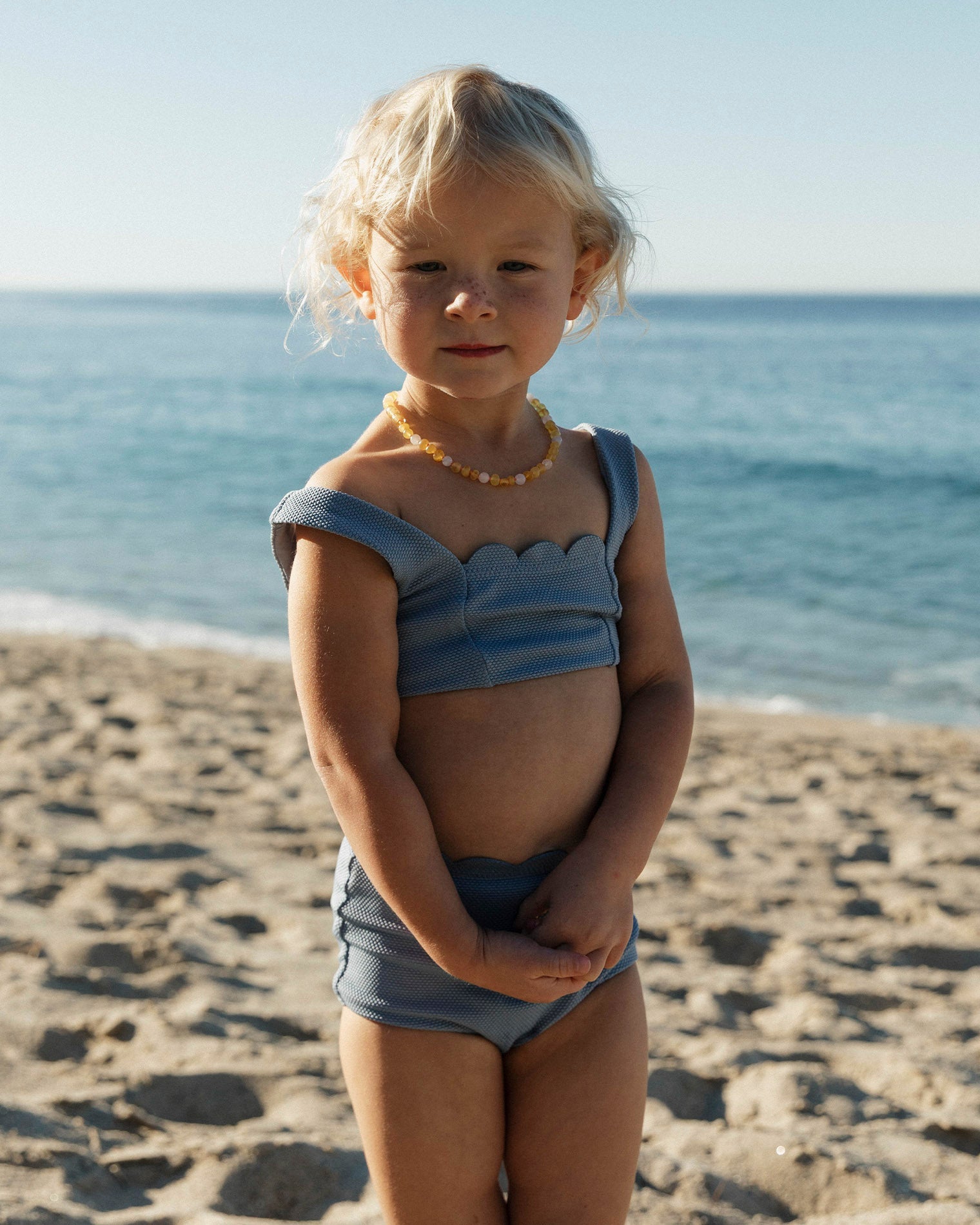 LSPACE LSPACE Little L Seashell Swirl Set - Chambray - Swim