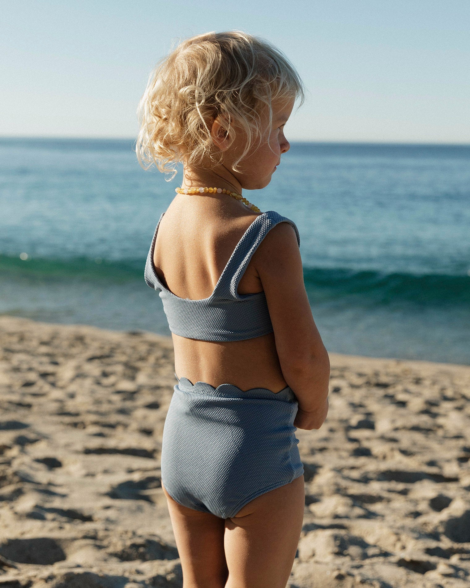 LSPACE LSPACE Little L Seashell Swirl Set - Chambray - Swim