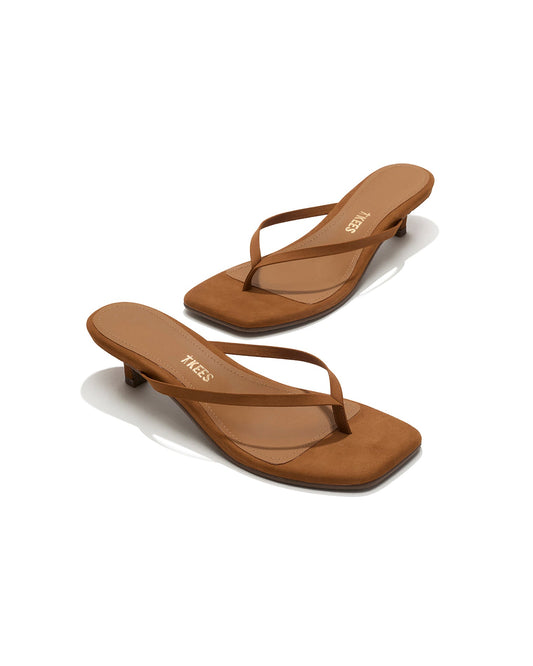 LSPACE TKEES Square Toe Julia Suede - Camel - Swim|Clothing