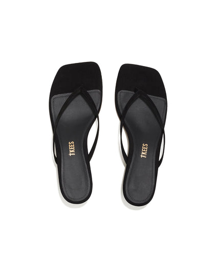 LSPACE TKEES Square Toe Julia Suede - Black - Swim|Clothing