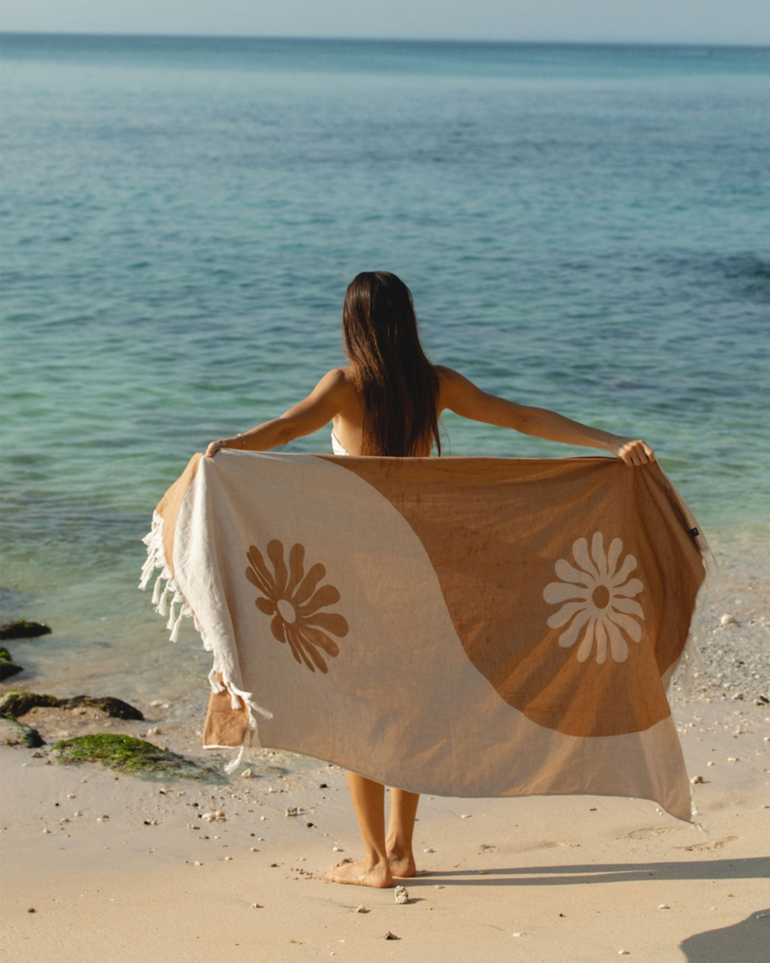 LSPACE Slowtide Botanic Balance Turkish Towel - Brush - Clothing