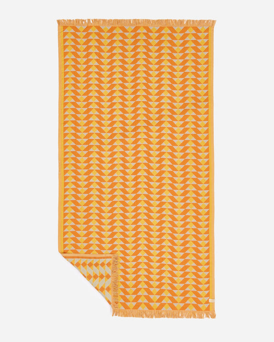 LSPACE Slowtide Daydream Driftweave Turkish Towel - Curry - Clothing