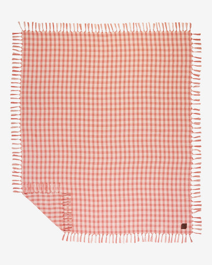 LSPACE Slowtide Palaka Lightweight Beach Blanket - Guava - Clothing