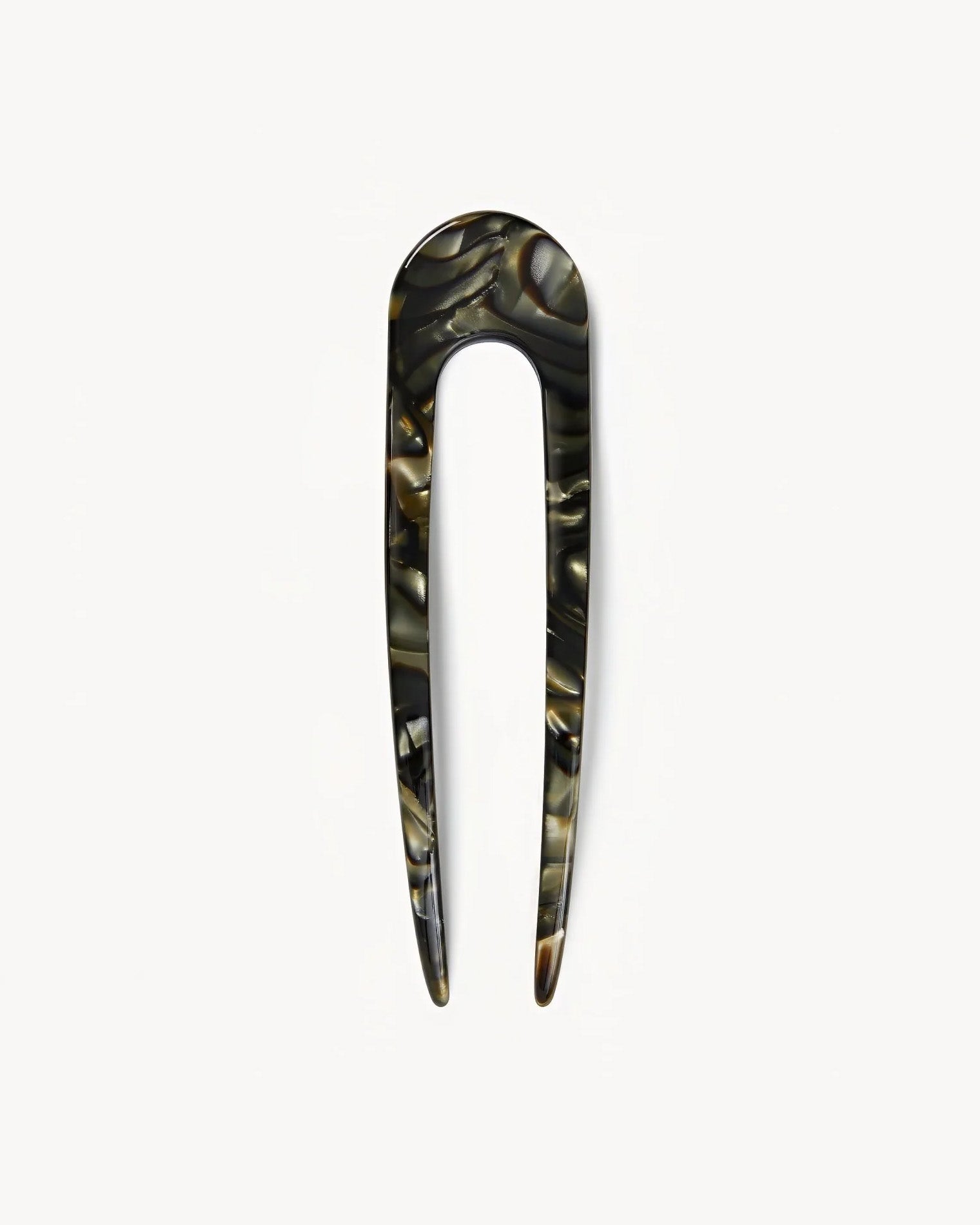 LSPACE Machete French Hair Pin - Midnight Horn - Clothing